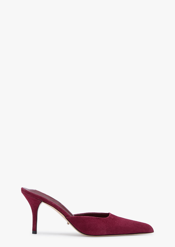 Cosmic Bordeaux Suede