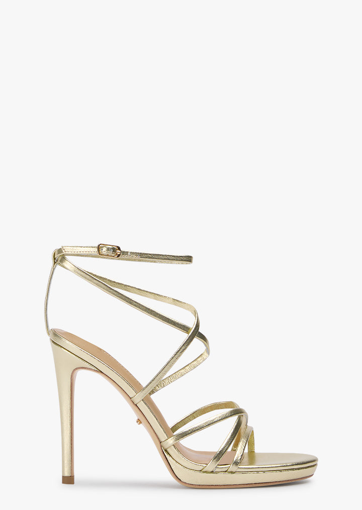 Sass Gold Nappa Metallic