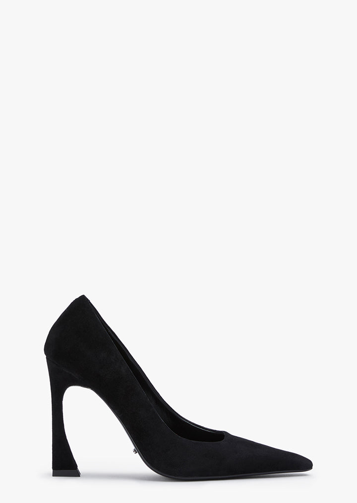 Swish Black Suede